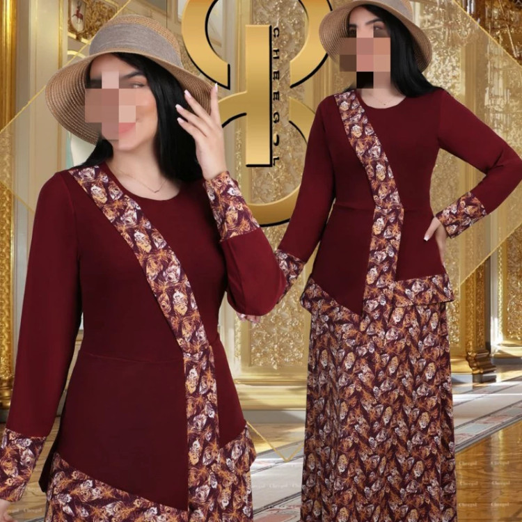 پیراهن لمه بزرگ سایز تا سایز56 موژان