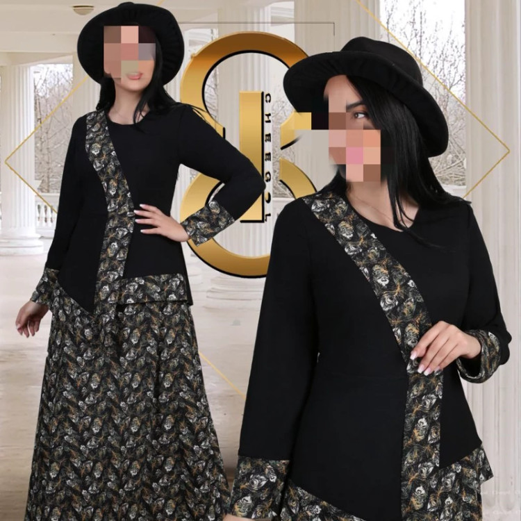 پیراهن لمه بزرگ سایز تا سایز56 موژان