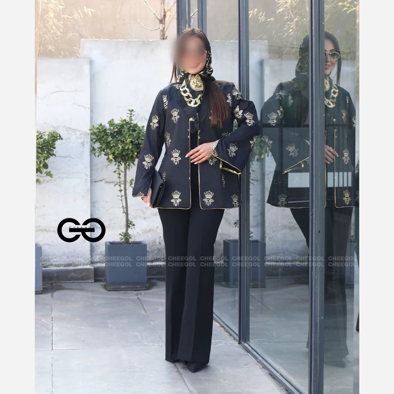 مانتو سوزندوزی طرح مرجان