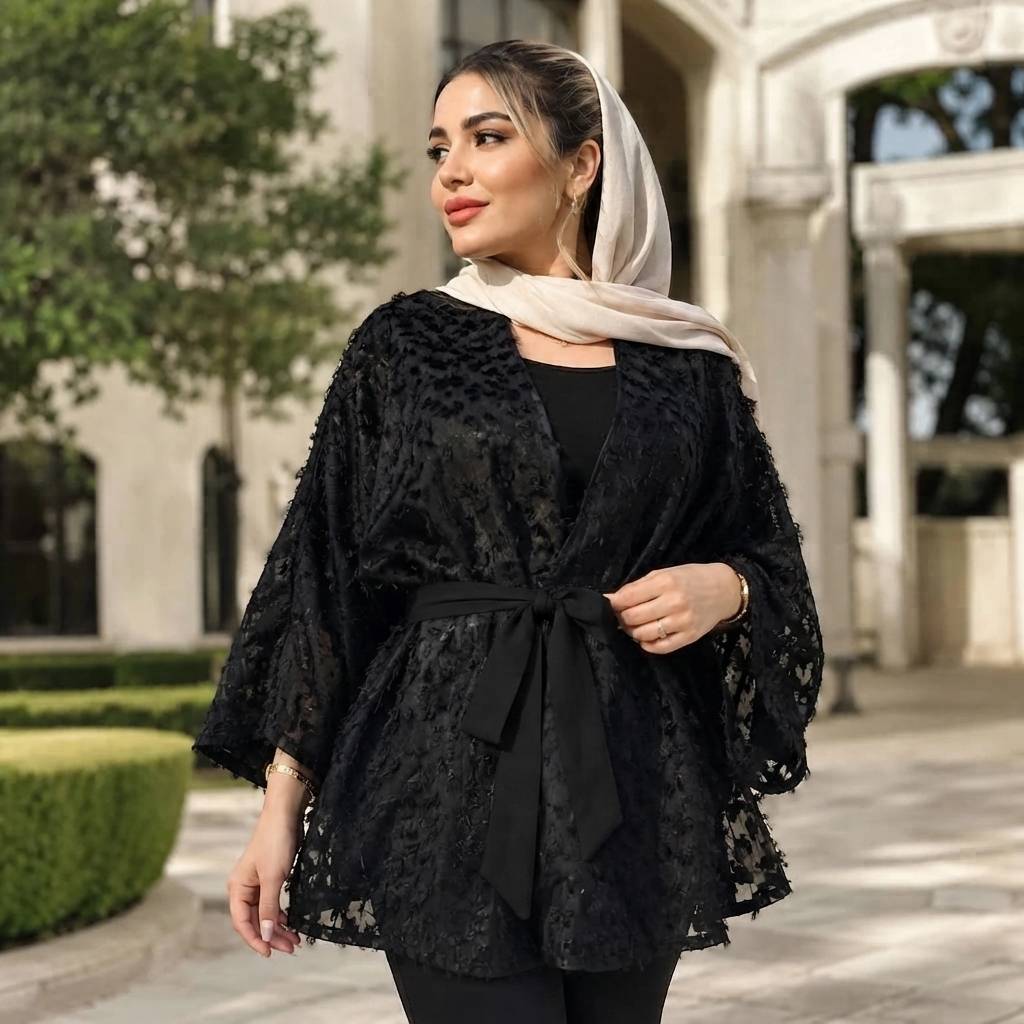 مانتو طرح تهمینه جنس یاخما